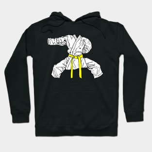 Martial Arts: Yellow Belt Katate Gi Hoodie